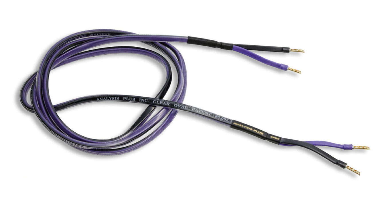 Analysis Plus Clear Oval Speaker Cable - Alma Music and Audio - Alma Music and Audio -