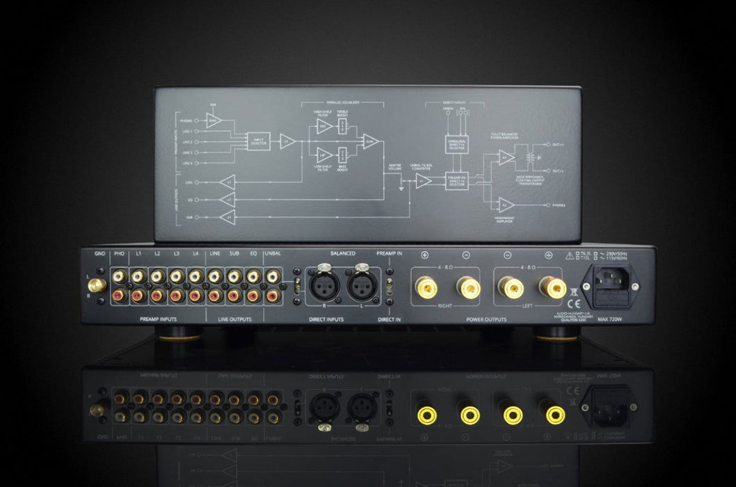 Audio Hungary Qualiton X200 Integrated Amplifier - Alma Music and Audio - Alma Music and Audio -