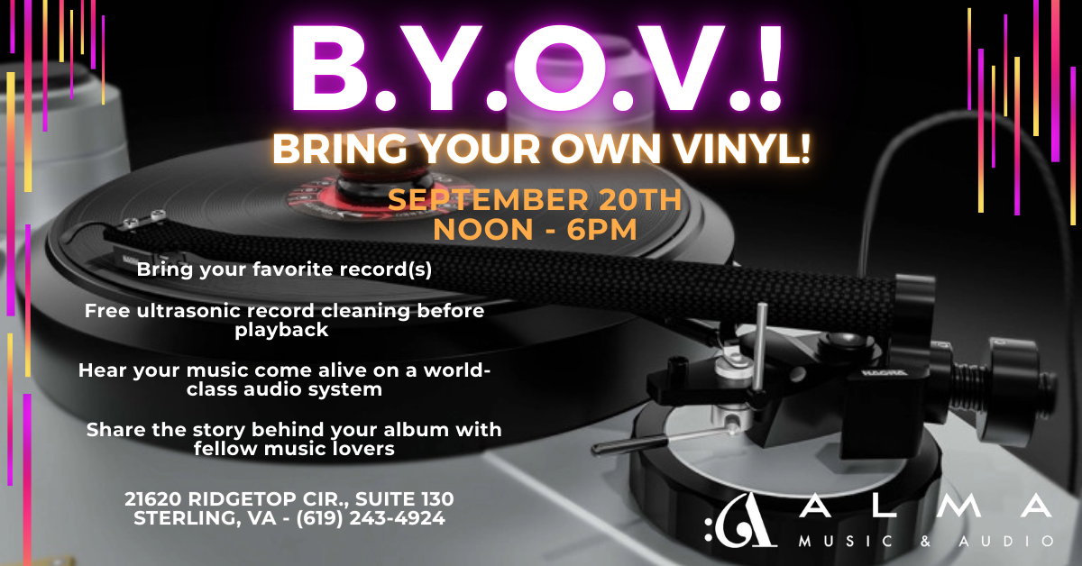 Join us for BYOV: Bring Your Own Vinyl!