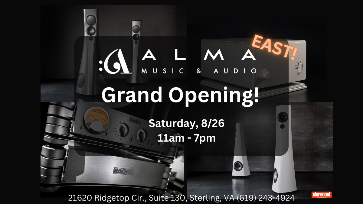 Experience the Ultimate in Audio Quality at Alma East!