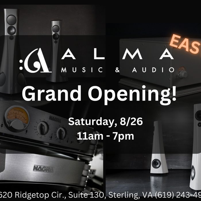 Experience the Ultimate in Audio Quality at Alma East!