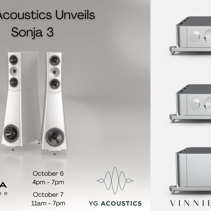 YG Acoustics Unveils Sonja 3 Loudspeaker at Alma Audio East