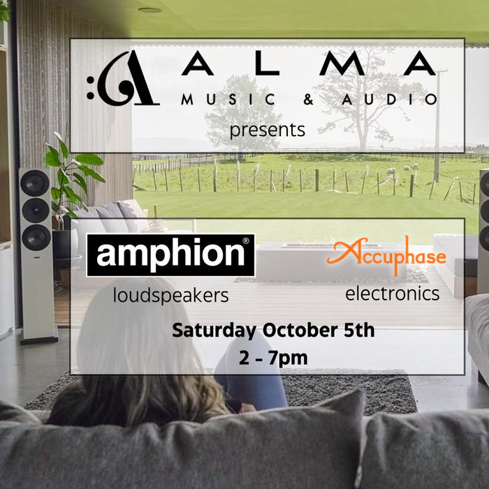 Event @ Alma East : Amphion and Accuphase