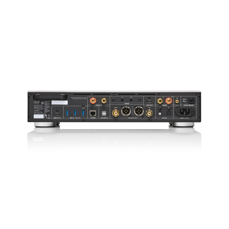 HiFi Rose RS451 Network Streamer — rear panel