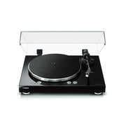 Yamaha MusicCast VINYL 500, black finish, three-quarter front view
