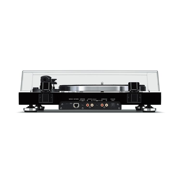 Yamaha MusicCast VINYL 500, black finish, rear panel and connectors