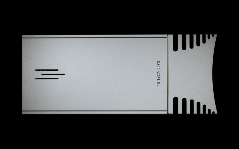 Trilogy 995R Mono Power Amplifier, top panel detail