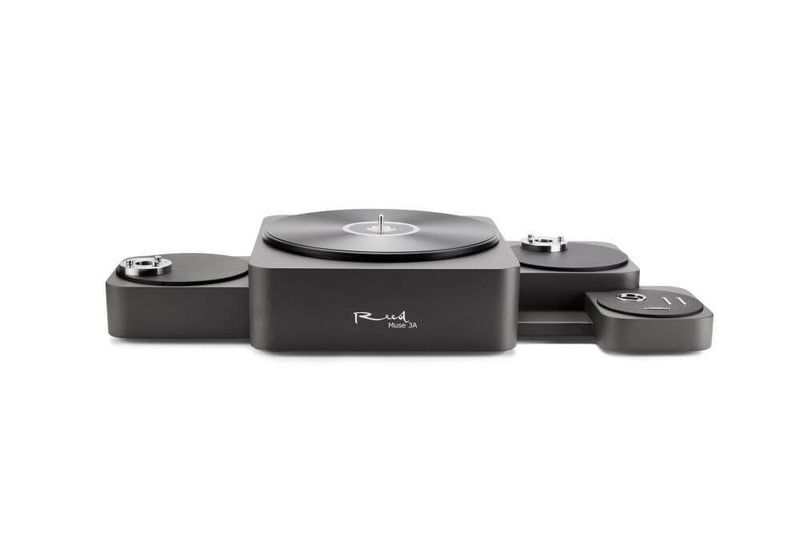 Reed Muse 3A turntable in Black — angled view