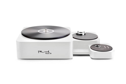 Reed Muse 3A turntable in White finish — front view