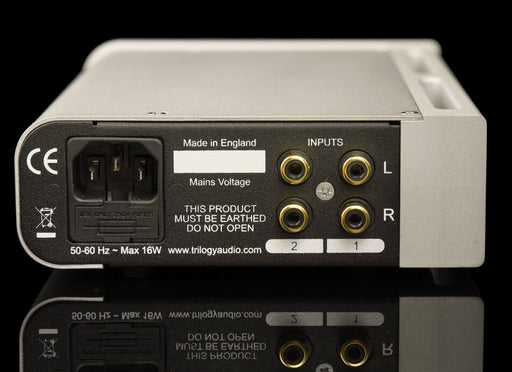 Trilogy 931i Headphone Amplifier, rear panel
