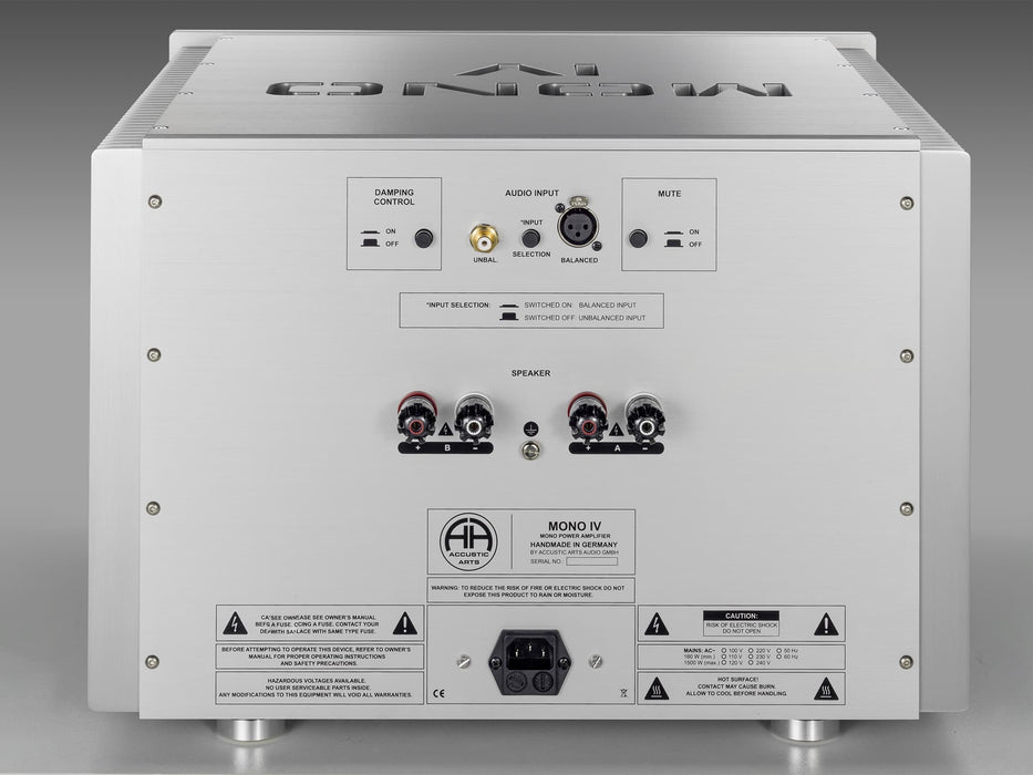 Accustic Arts Mono IV Monoblock Amplifier