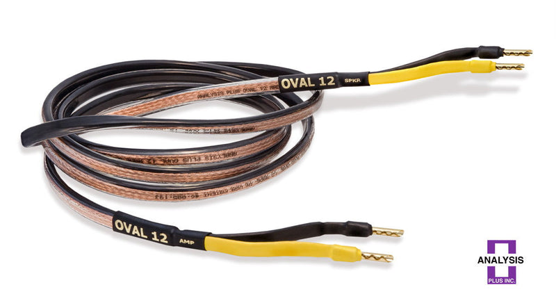 Analysis Plus Black Oval 12 Speaker Cable - Alma Music and Audio - Alma Music and Audio - 