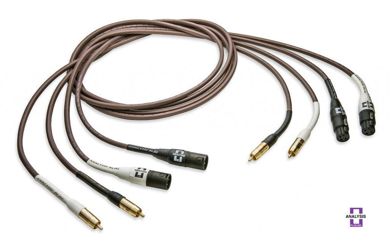 Analysis Plus Chocolate Oval-In Interconnect Cable [In-wall] - Alma Music and Audio - Alma Music and Audio - 