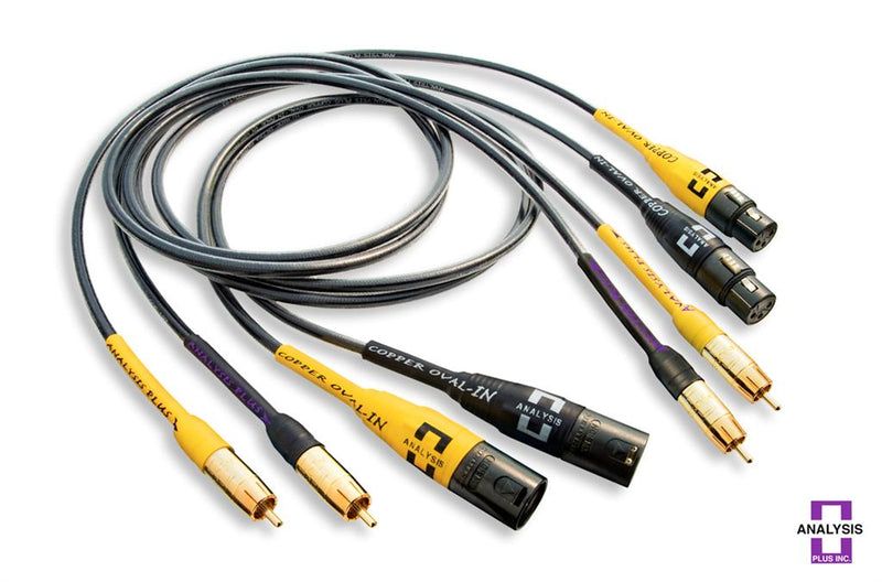 Analysis Plus Copper Oval-In MICRO Interconnect Cables - Alma Music and Audio - Alma Music and Audio - 