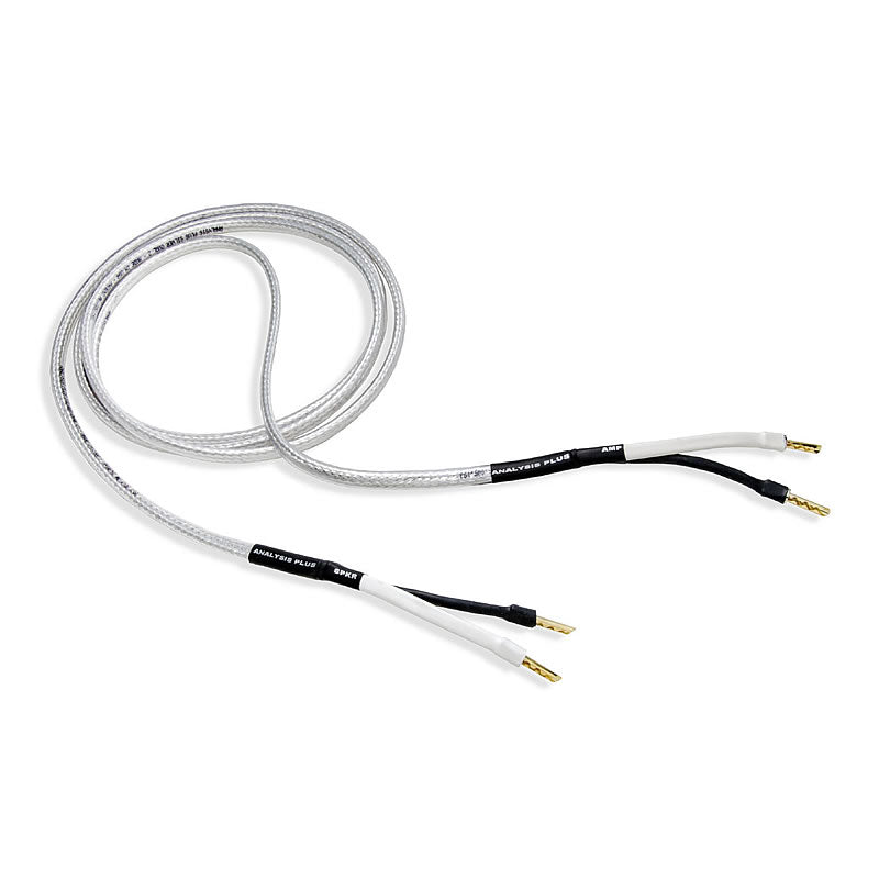 Analysis Plus Silver Oval Two Speaker Cable - Alma Music and Audio - Alma Music and Audio - 