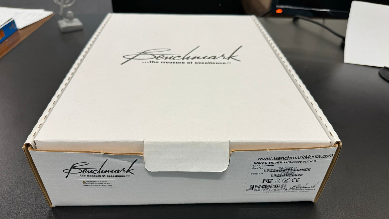 Benchmark DAC3 L DAC + Preamp [Previously Owned] - Alma Music and Audio - Alma Music and Audio - 