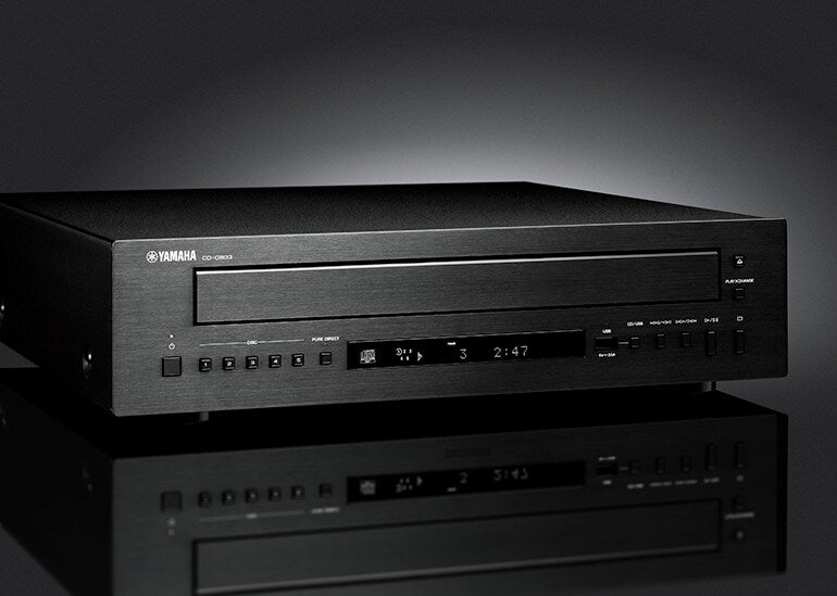 Yamaha CD-C603 high-quality audio components detail