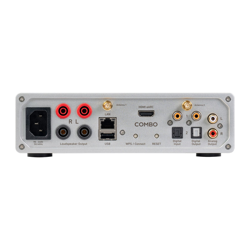 Lindemann Woodnote COMBO rear panel connections