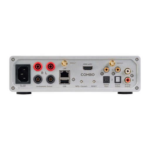Lindemann Woodnote COMBO rear panel connections