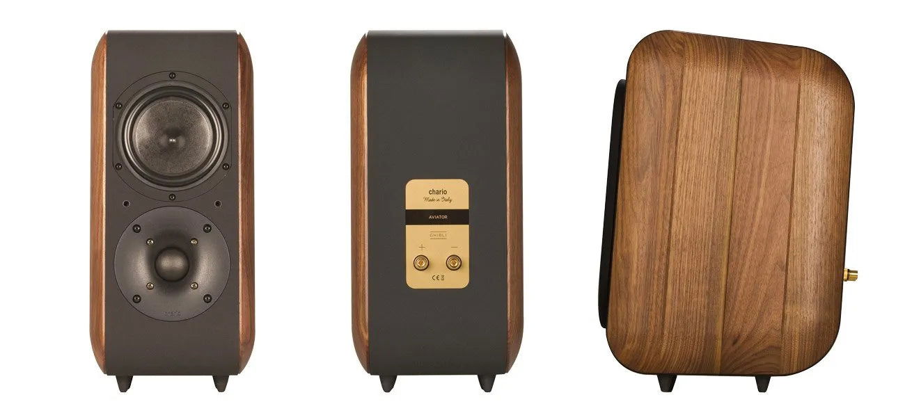 Chario Aviator Ghibli 2 Way Bookshelf Loudspeakers — Alma Music