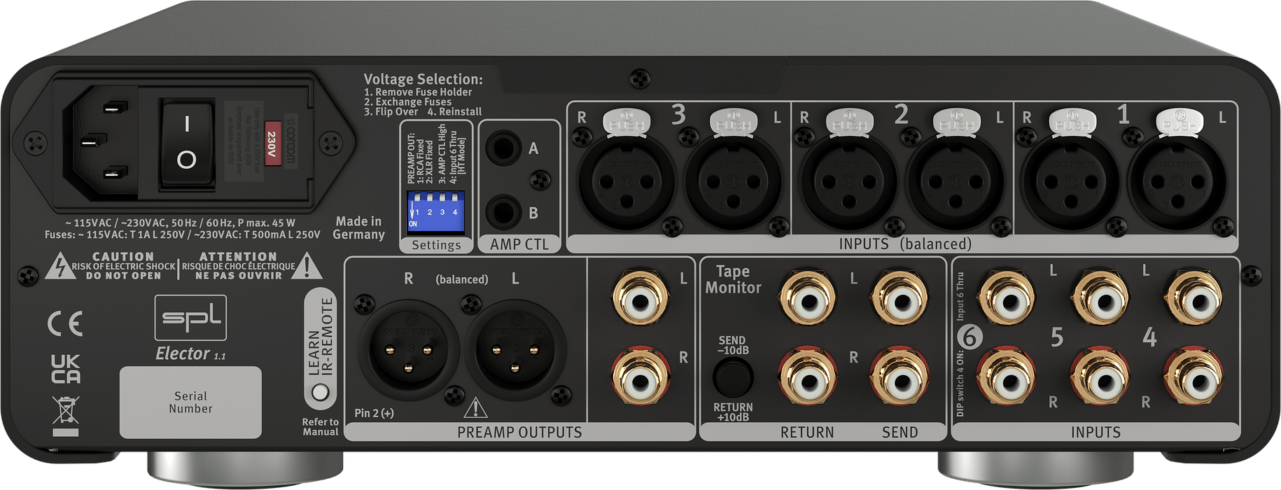 SPL Elector Analog Preamplifier