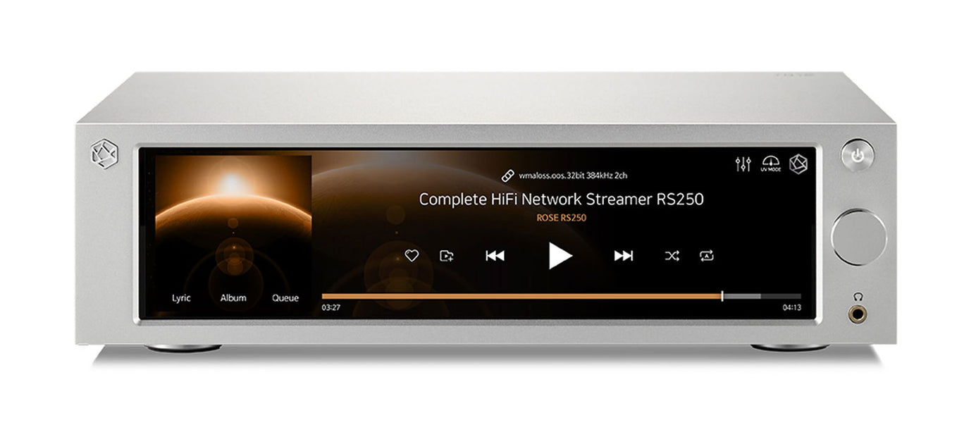 HiFi Rose RS250A Wireless Network Streamer — Alma Music and Audio