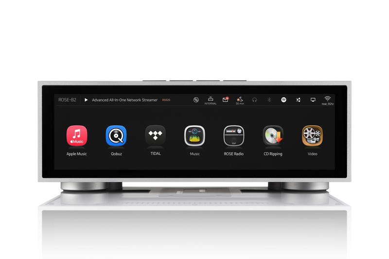 HiFi Rose RS520 Wireless Network Streamer & Integrated Amplifier - Alma Music and Audio - Alma Music and Audio - 