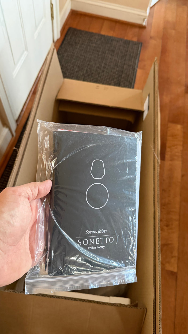 Sonus faber Sonetto III G1 Loudspeakers [Previously Owned]