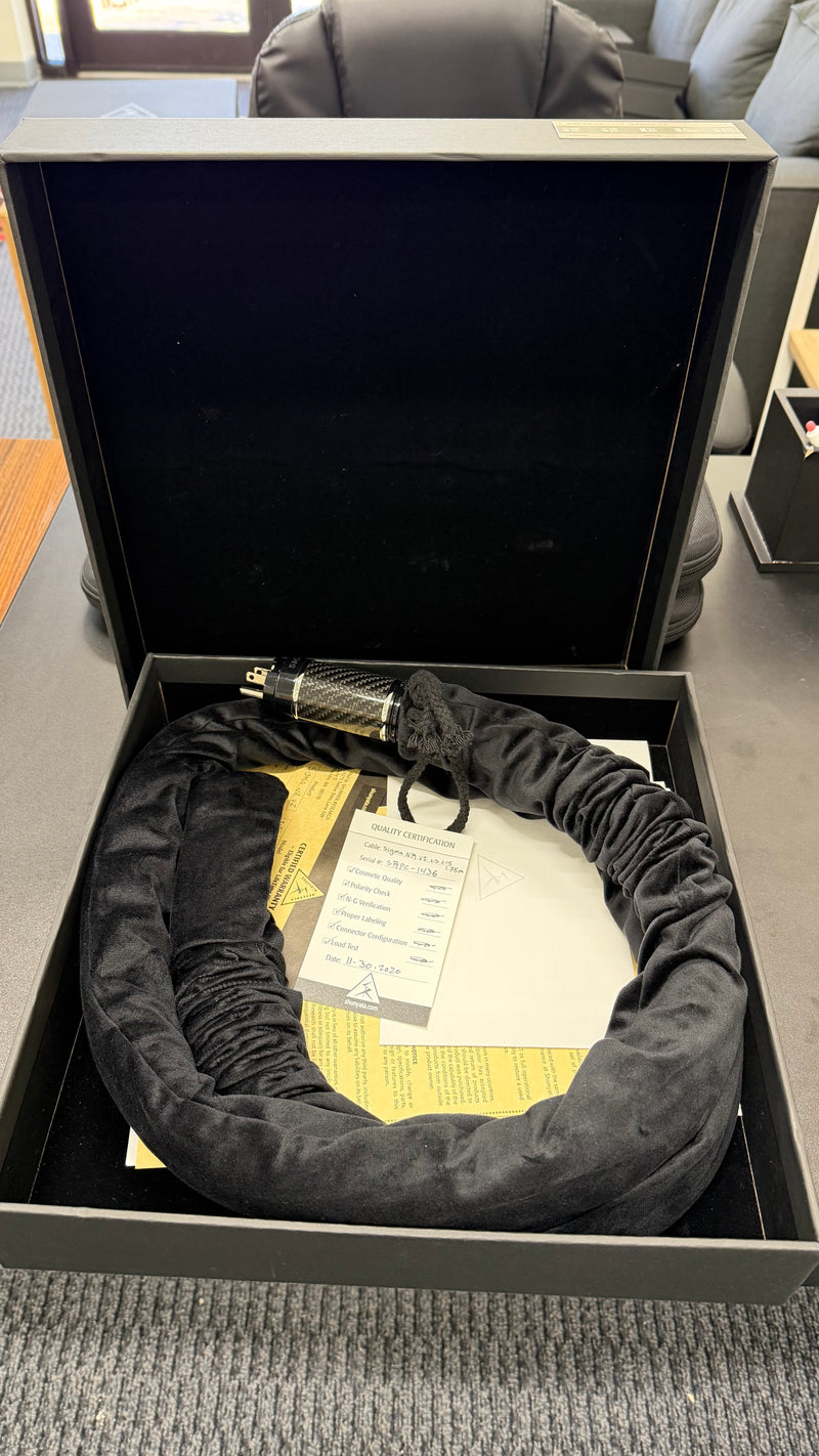 Shunyata Research Sigma NR V.2 Power Cable 1.75m [Previously Owned]