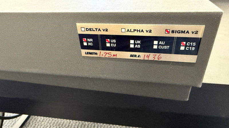 Shunyata Research Sigma NR V.2 Power Cable 1.75m [Previously Owned]