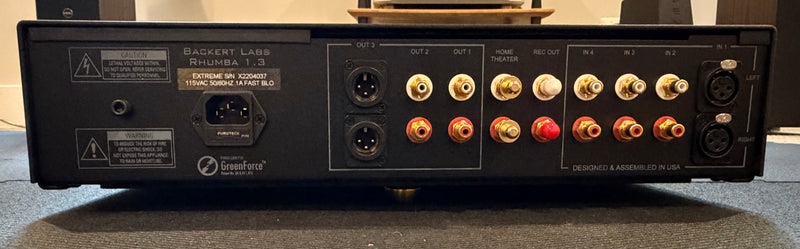 Backert Labs Rhumba Extreme 1.3 Tube Preamplifier [Previously Owned]