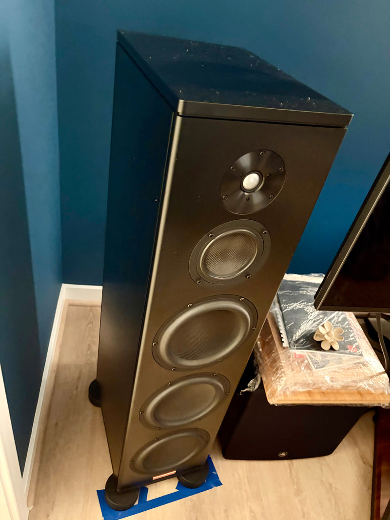 Magico A5 Speakers complete with grills and Stack Audio footers [Previously Owned]