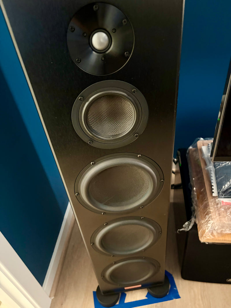 Magico A5 Speakers complete with grills and Stack Audio footers [Previously Owned]
