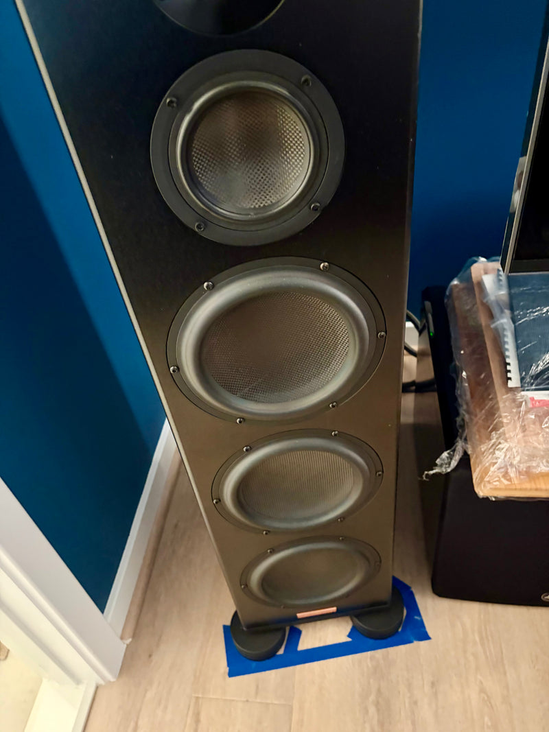Magico A5 Speakers complete with grills and Stack Audio footers [Previously Owned]
