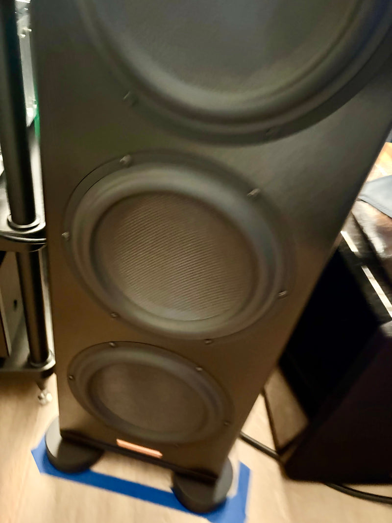 Magico A5 Speakers complete with grills and Stack Audio footers [Previously Owned]