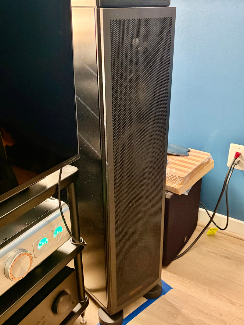 Magico A5 Speakers complete with grills and Stack Audio footers [Previously Owned]
