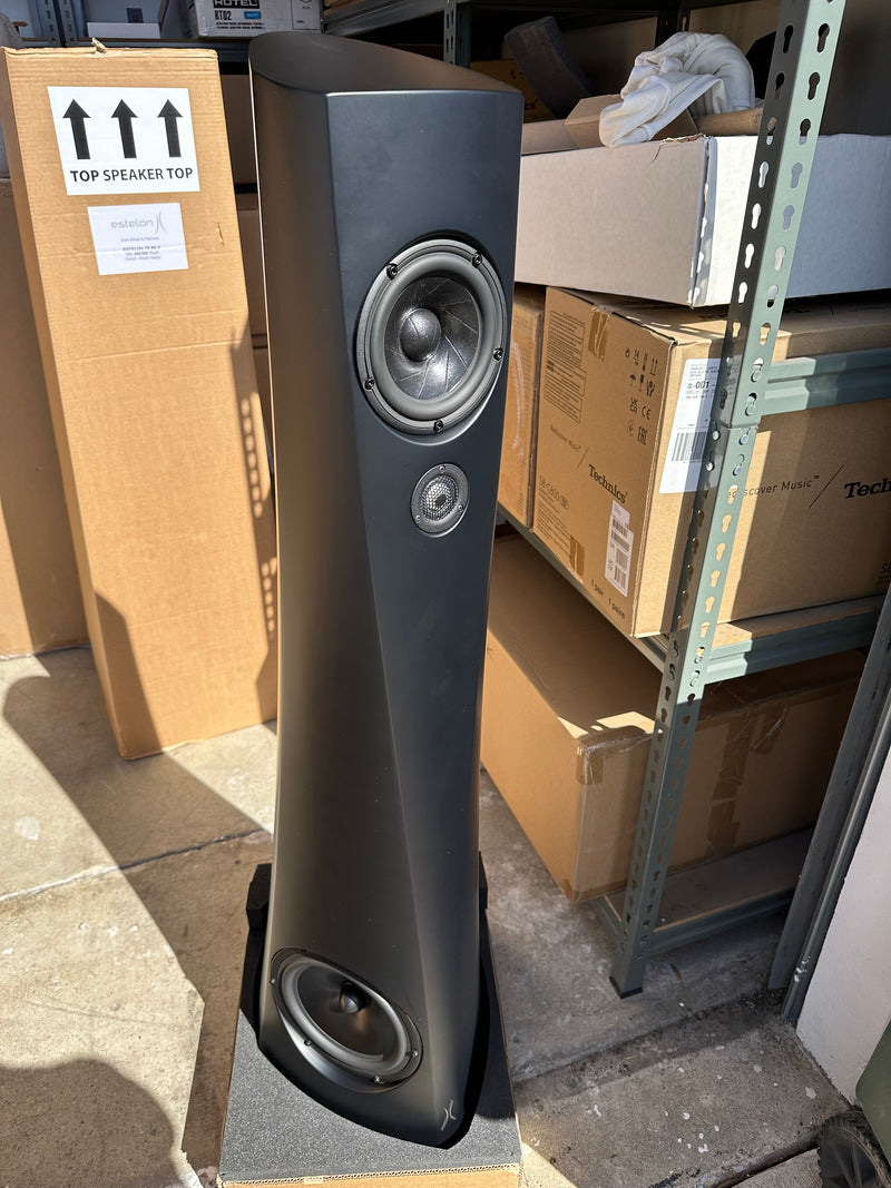 Estelon YB mkII Loudspeakers Matte Black [Previously Owned]