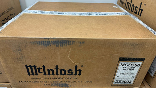 McIntosh MCD500 SACD/CD Player [Previously Owned] - Alma Music and Audio - Alma Music and Audio - 
