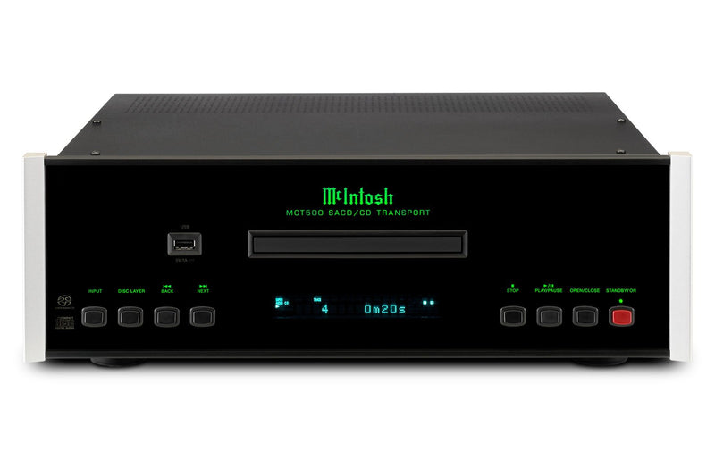 McIntosh MCT500 2-Channel SACD/CD Transport [Previously Owned] - Alma Music and Audio - Alma Music and Audio - 