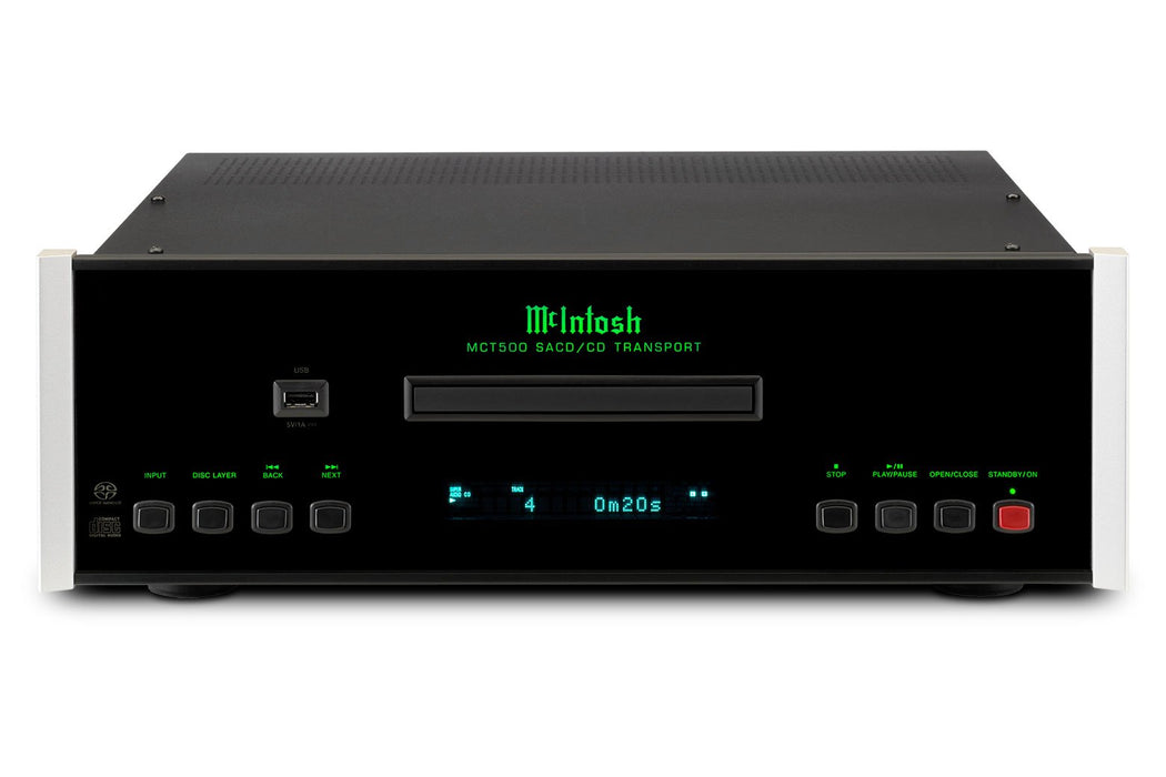 McIntosh MCT500 2-Channel SACD/CD Transport [Previously Owned] - Alma Music and Audio - Alma Music and Audio - 