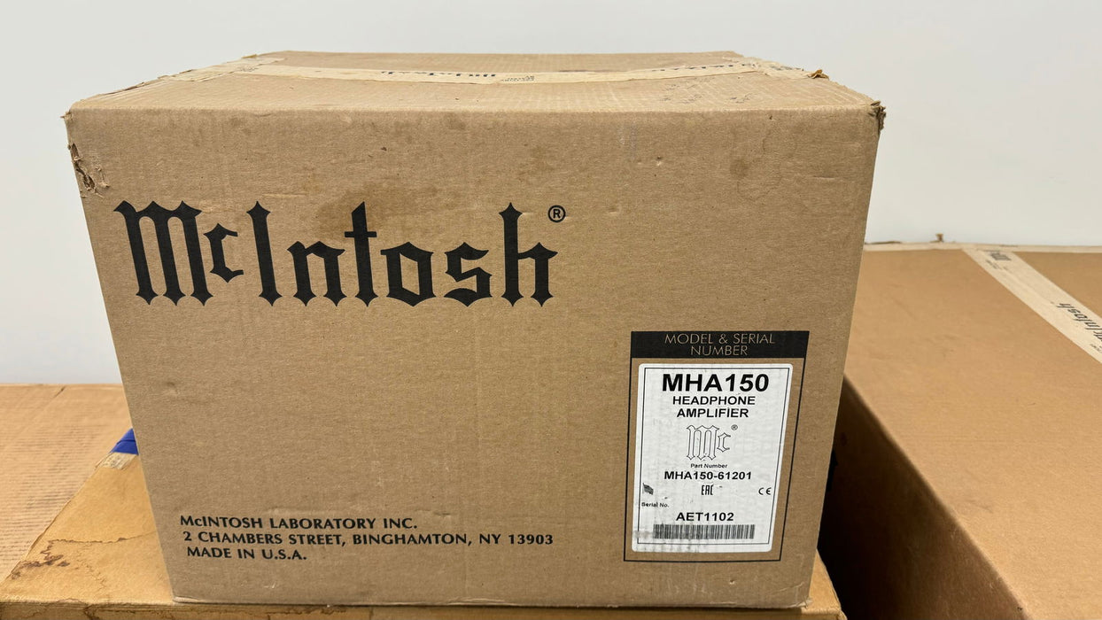 McIntosh MHA150 2-Channel Headphone Amplifier [Previously Owned] - Alma Music and Audio - Alma Music and Audio - 