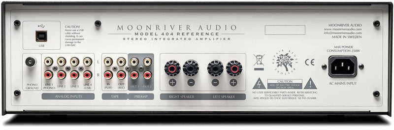 Moonriver 404 Reference Integrated Amplifier - Alma Music and Audio - Alma Music and Audio - 