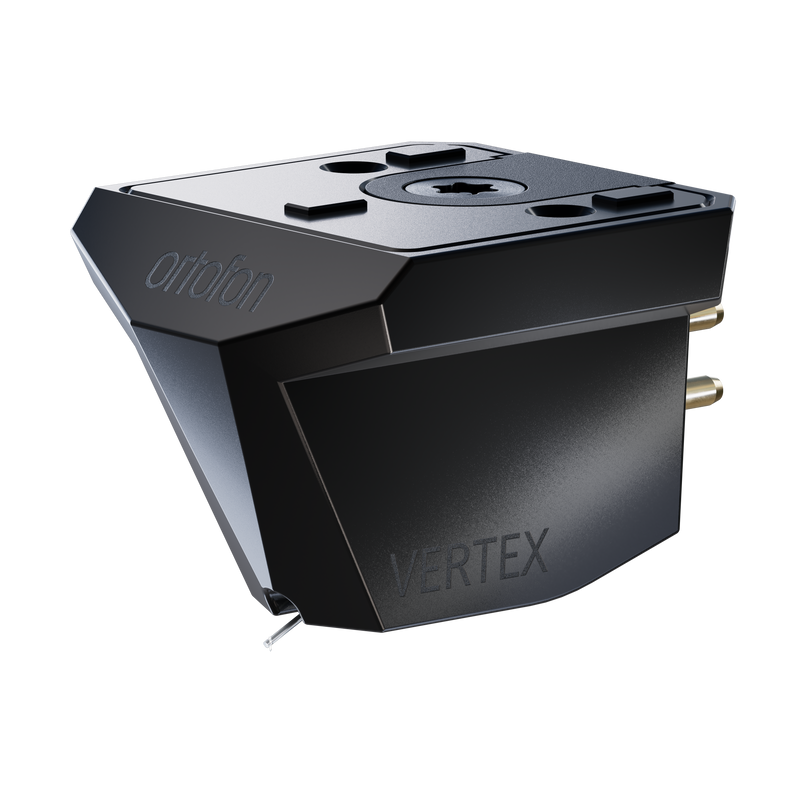Ortofon MC Vertex moving-coil cartridge — left tilt top view