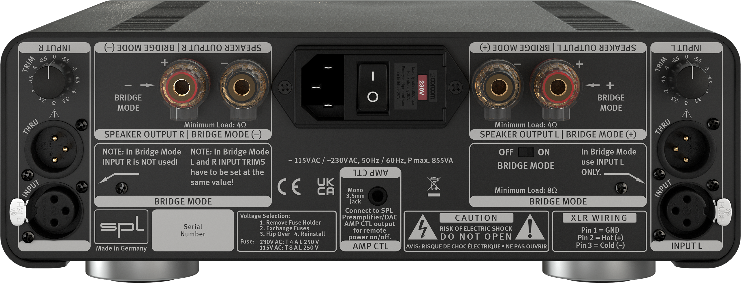 SPL Performer s800 Power Amp - Thumbnail 4