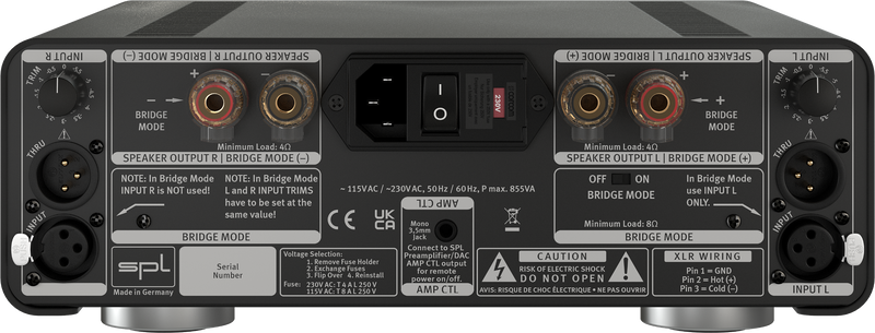 SPL Performer s800 Stereo Power Amplifier