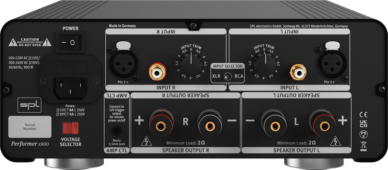 SPL Performer s900 Stereo Power Amplifier