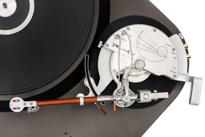Reed 5T tangential tonearm — alternate angle