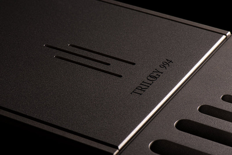 Trilogy 994 Mono Power Amplifier, nameplate