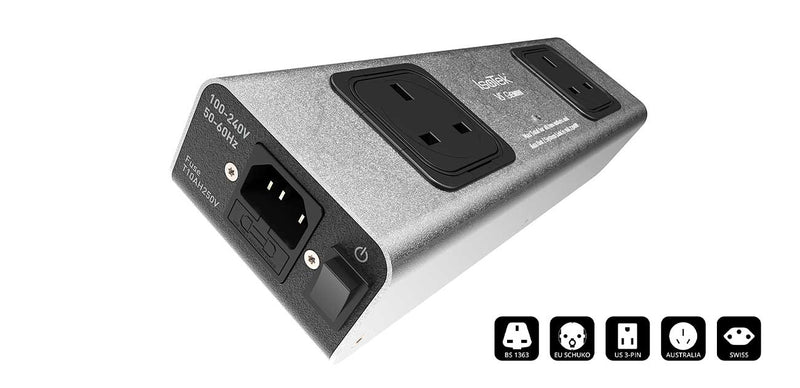 IsoTek V5 Gemini Two-Outlet Power Bar