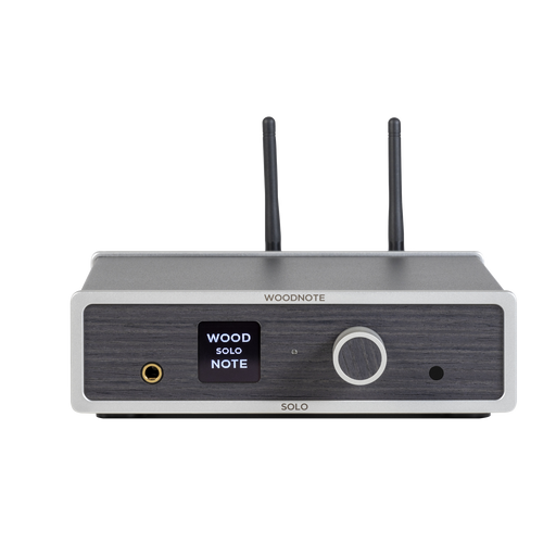 Lindemann Woodnote SOLO streaming DAC, front